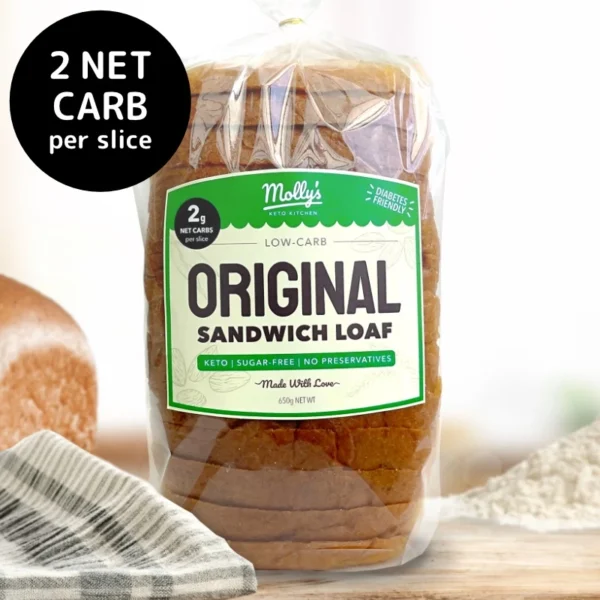 Low-Carb Sandwich Bread Loaf