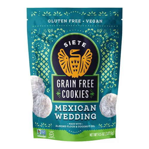 Siete Grain Free Cookies Mexican Wedding 127g 1 pack