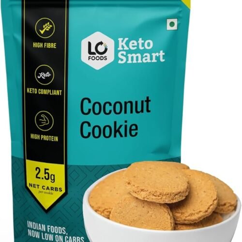 Lo! Low Carb Delights Lo! Foods Coconut Keto Cookies Stevia Sweetened Sugar Free Keto Cookies