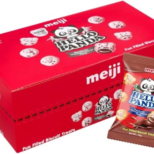 Meiji Hello Panda Chocolate Biscuits 24 Packets Box Chocolate 840 g