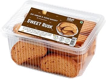 OG Variar & Sons Bakery Biscuits Karnataka Traditional Cookies Crackers Tea Biscuits Sweet Rusk  225g