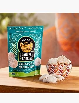 Siete Grain Free Cookies Mexican Wedding 127g 1 pack