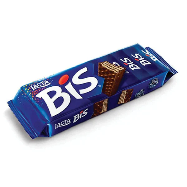 Lacta Bis Chocolate Wafer Biscuit 126G