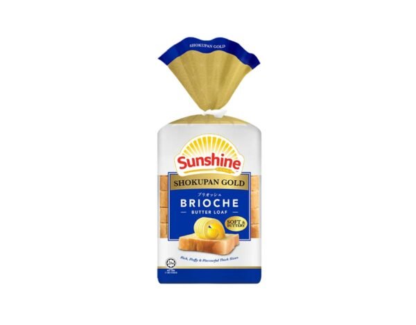 SUNSHINE SHOKUPAN GOLD BRIOCHE BUTTER LOAF 300G