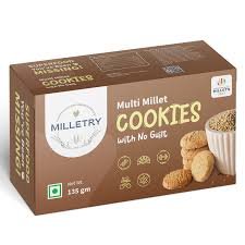 MILLETRY Multi Millet Cookies For Kids Adults Gluten Free Biscuits