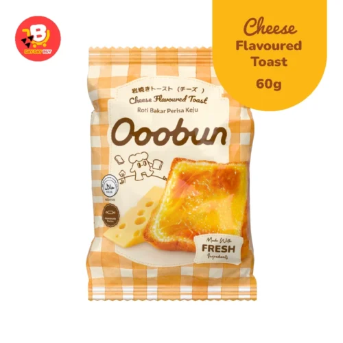 Ooobun Cheese Custard Toast Bread 60g 12pcs